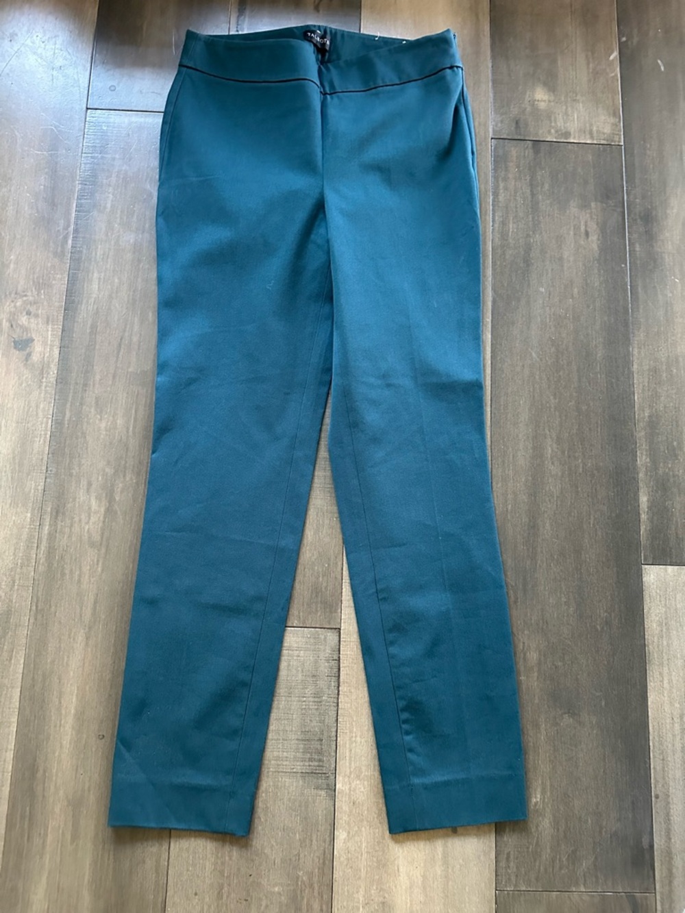 Talbots Chatham Ankle Deep Teal Dress Pants size 0
